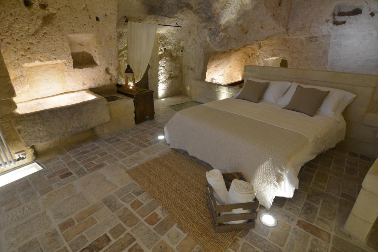 Grotta Gea Luxury Home Con Piscina & Spa Matera Kültér fotó